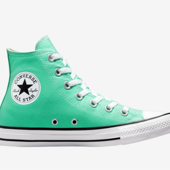 Converse Shoes - Converse Chuck Taylor All Star High Cyber Teal Women/Men Skate Shoes A03796F